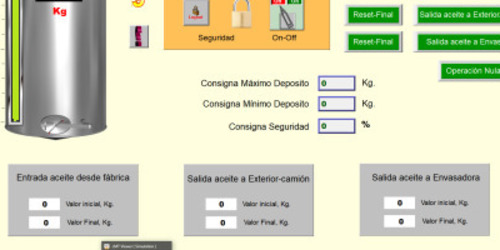 Automated Control of Oil Cellar. Automated Control of Oil Cellar.